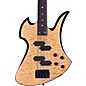 Open Box B.C. Rich MK3B Mockingbird Quilted Maple Electric Bass Guitar Level 2 Gloss Natural 888366054543 thumbnail