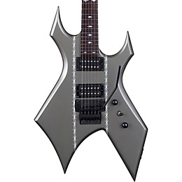 Open Box B.C. Rich Warlock with Double Locking Tremolo Electric Guitar Level 2 Satin Barbed Wire Gun Metal 190839093028