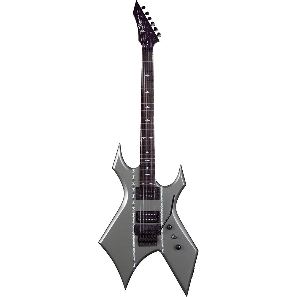 UPC 858868005329 product image for B.C. Rich Warlock With Double Locking Tremolo Electric Guitar Satin Barbed Wire  | upcitemdb.com