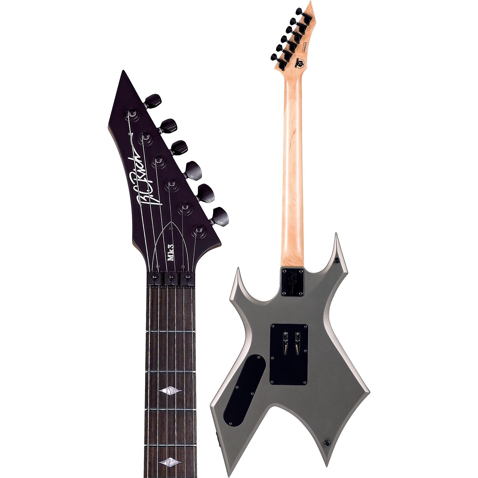 人気を誇る B.C. Box Open Rich Tremolo Locking Double with Warlock ギター