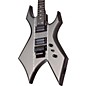 Open Box B.C. Rich Warlock with Double Locking Tremolo Electric Guitar Level 2 Satin Barbed Wire Gun Metal 190839093028