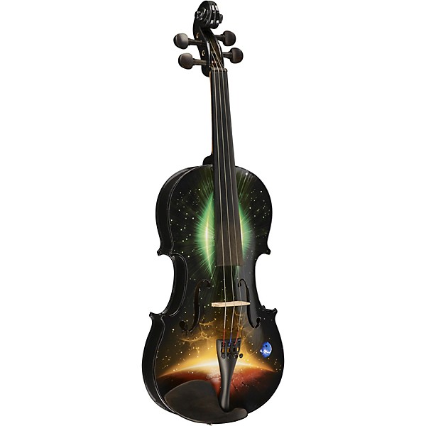 Open Box Rozanna's Violins Galaxy Ride Series Violin Outfit Level 1 4/4