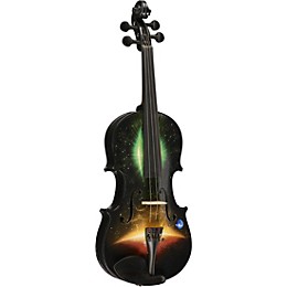 Open Box Rozanna's Violins Galaxy Ride Series Violin Outfit Level 2 3/4 190839792075