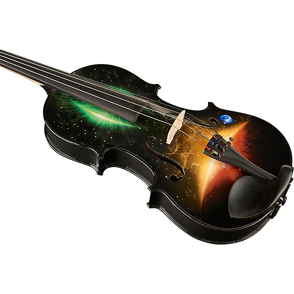 Open Box Rozanna's Violins Galaxy Ride Series Violin Outfit Level 2 3/4 194744113291