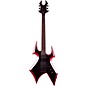 Open Box B.C. Rich Warbeast with Double Locking Tremolo Electric Guitar Level 2 Black Devil 190839240552
