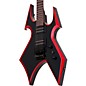Open Box B.C. Rich Warbeast with Double Locking Tremolo Electric Guitar Level 2 Black Devil 190839240552