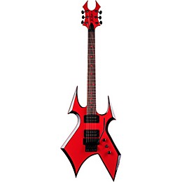 Open Box B.C. Rich Warbeast with Double Locking Tremolo Electric Guitar Level 2 Red Devil 190839362223