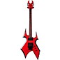 Open Box B.C. Rich Warbeast with Double Locking Tremolo Electric Guitar Level 2 Red Devil 190839362223