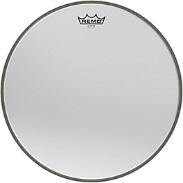 Remo Ambassador Starfire Chrome Bass Drum Head 23 in. Remo Ambassador Starfire Chrome Bass Drum Head 16 in.