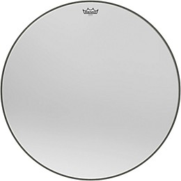 Remo Ambassador Starfire Chrome Bass Drum Head 28 in.