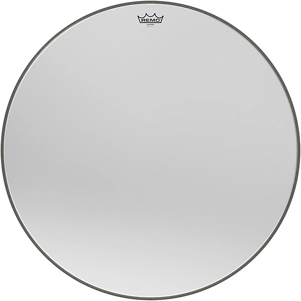 Remo Ambassador Starfire Chrome Bass Drum Head 28 in.