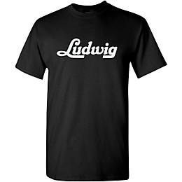 Ludwig Logo Black T-Shirt XX Large