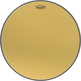 Remo Ambassador Starfire Gold Bass Drumhead 26 in. Remo Ambassador Starfire Gold Bass Drumhead 20 in.