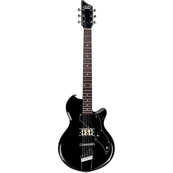 Open Box Supro Jamesport Electric Guitar Level 2 Jet Black 190839428745
