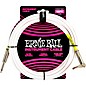 Ernie Ball Straight-Angle Instrument Cable - White 15 ft. thumbnail