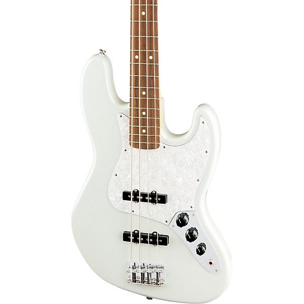 Fender Special Edition White Opal Jazz Bass White Opal