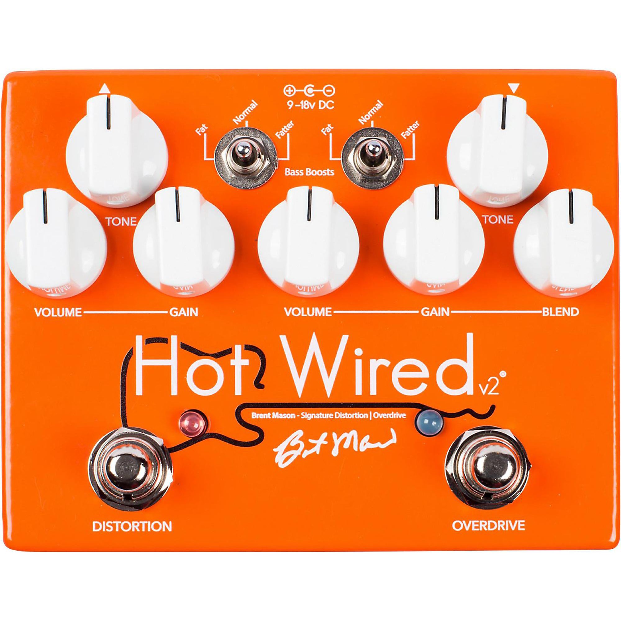 ギター Wampler Pedals Brent Mason Hot Wired v2 Brent Mason: Hot Wired v2 - Wampler Pedals