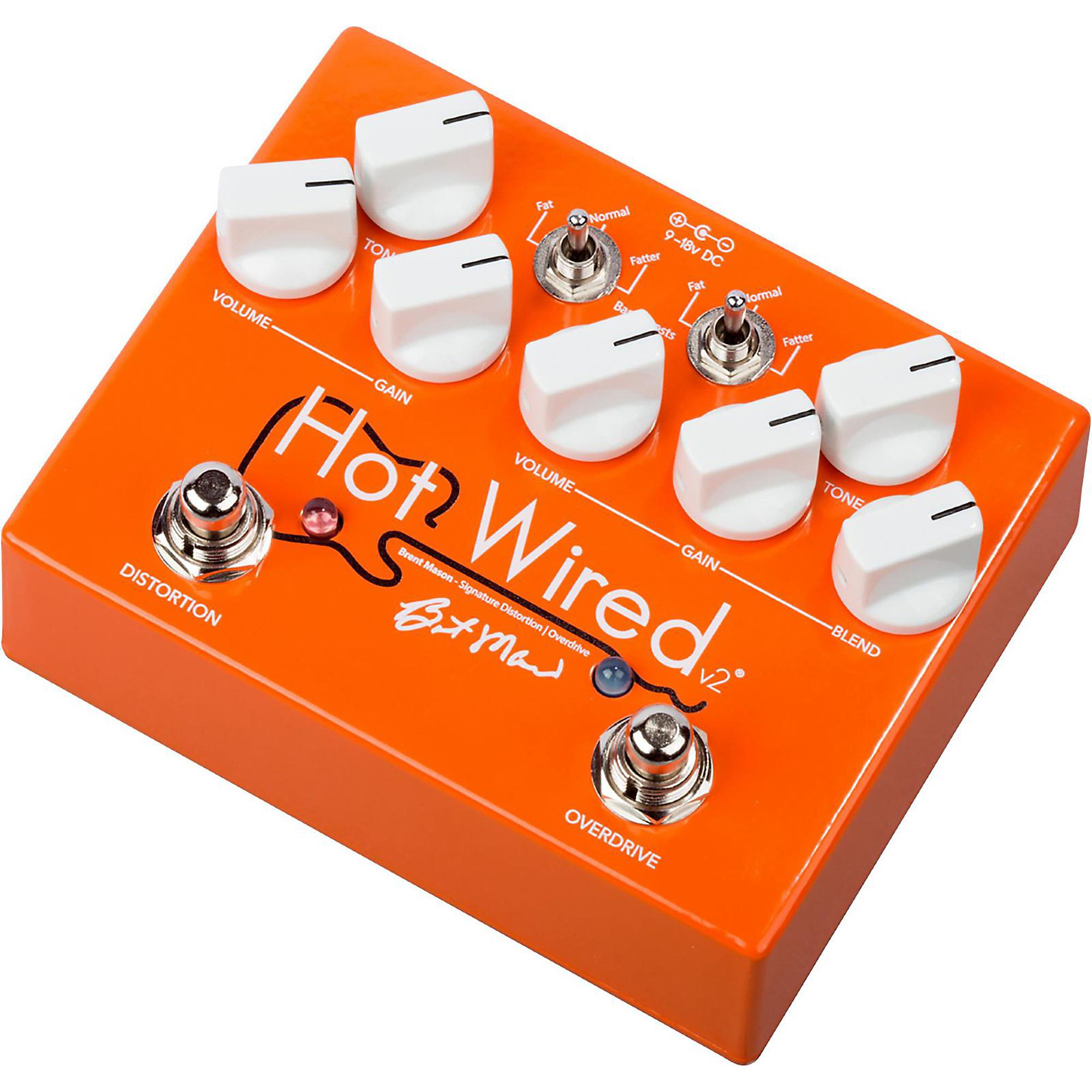 WAMPLER Hot Wired v2 ギターエフェクター Wampler Hot Wired V2 Brent Mason Signature Overdrive Distortion