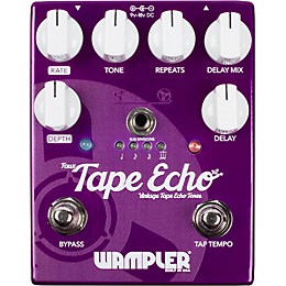 Open Box Wampler Faux Tape Echo Delay Pedal Level 2  190839030450