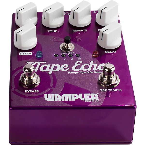 Open Box Wampler Faux Tape Echo Delay Pedal Level 2  190839030450