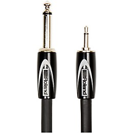 Roland RCC-3514 Black Series Interconnect Cable 3.5mm (Mono) to 1/4 in. (Mono) 10 ft.