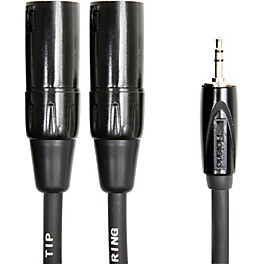 Roland Interconnect Cable-3.5mm-Dual XLR (Male) 15 ft. Roland Interconnect Cable-3.5mm-Dual XLR (Male) 15 ft.