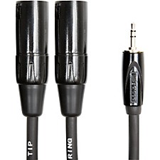 2X Multi-Function Audio Cable 3.5/6.35mm Male Jack to Double XLR Male Jack  Cable XLR Extension Cable 6.35/3.5mm 