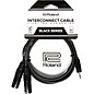 Roland Interconnect Cable-3.5mm-Dual XLR (Male) 3 ft.