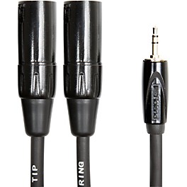 Roland Interconnect Cable-3.5mm-Dual XLR (Male) 15 ft. Roland Interconnect Cable-3.5mm-Dual XLR (Male) 5 ft.