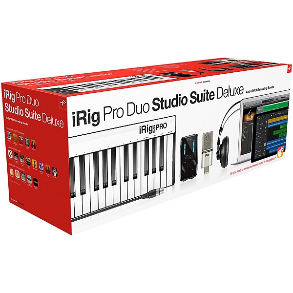 Open Box IK Multimedia iRig Pro Duo Studio Suite Deluxe