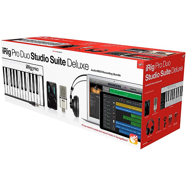 Open Box IK Multimedia iRig Pro Duo Studio Suite Deluxe