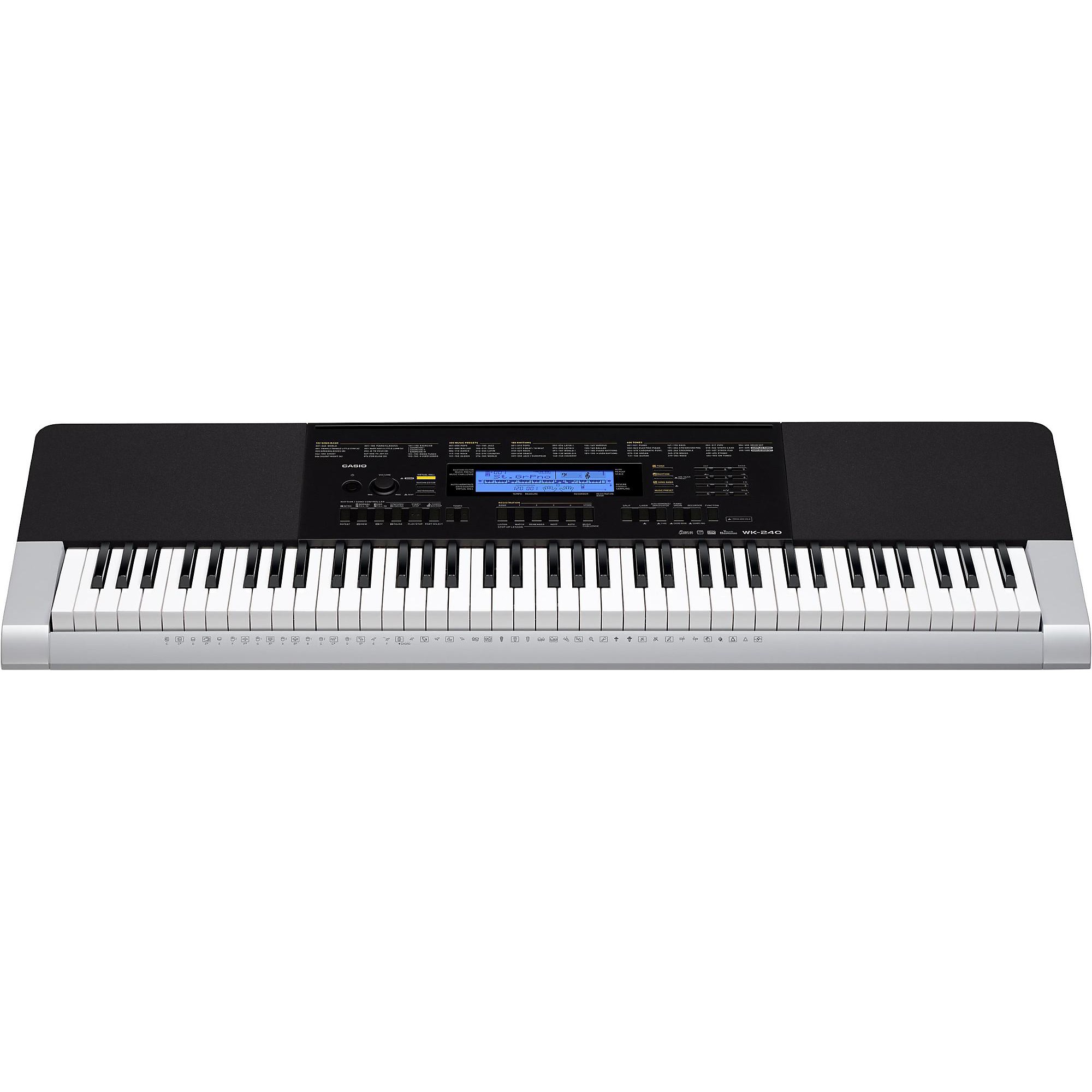 Open Box Casio WK-240 Workstation Keyboard | Guitar Center