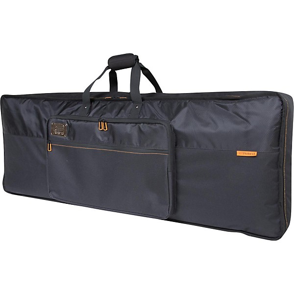 Clearance Roland Black Series Keyboard Bag With Backpack Straps - Deep 49 Key