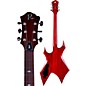 B.C. Rich Warlock Neck Through with Dimarzios Electric Guitar Cherry Red Sunburst