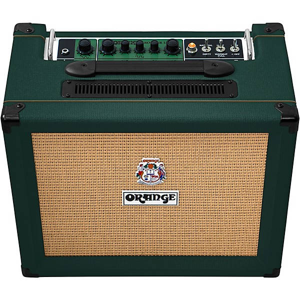 Orange Amplifiers Rocker 15 15W 1x10 Tube Guitar Combo Amplifier Green