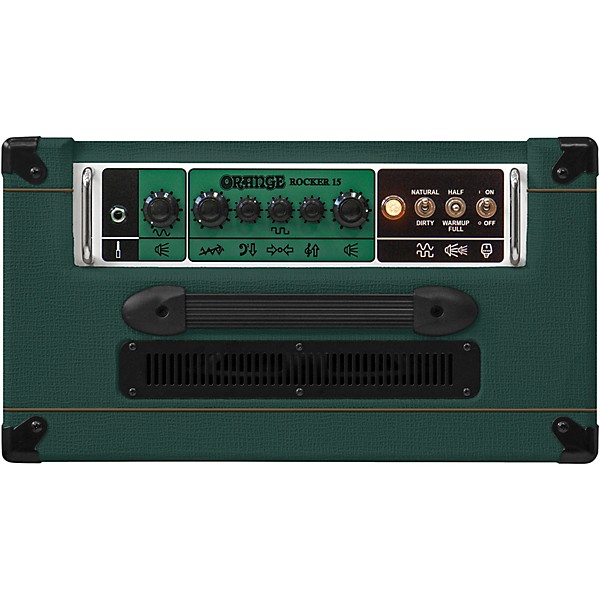 Orange Amplifiers Rocker 15 15W 1x10 Tube Guitar Combo Amplifier Green