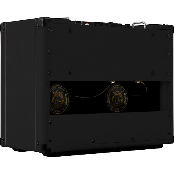 Open Box Orange Amplifiers Rocker 32 30W 2x10 Tube Guitar Combo Amplifier Level 2 Black 197881059590