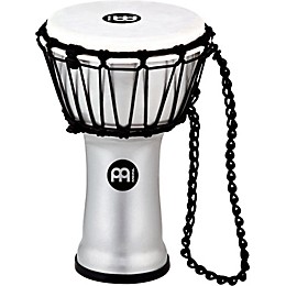 MEINL Synthetic Compact Junior Djembe Silver