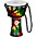 MEINL Synthetic Compact Junior Djembe Kenyan Quilt MEINL Synthetic Compact Junior Djembe Tie Dye