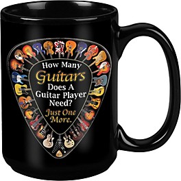 Taboo One More Guitar Black Mug 15 oz