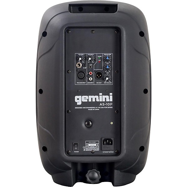 Open Box Gemini AS-10P 10" Powered Speaker Level 1