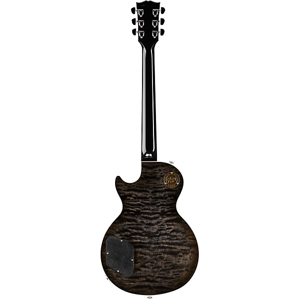 Gibson Les Paul Premium Quilt 2017 Electric Guitar Translucent Ebony Burst