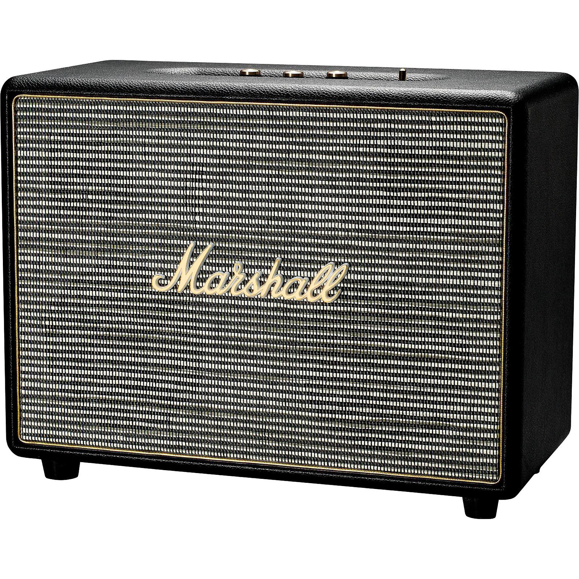 Open Box Marshall Woburn Portable Bluetooth Speaker Black | Guitar