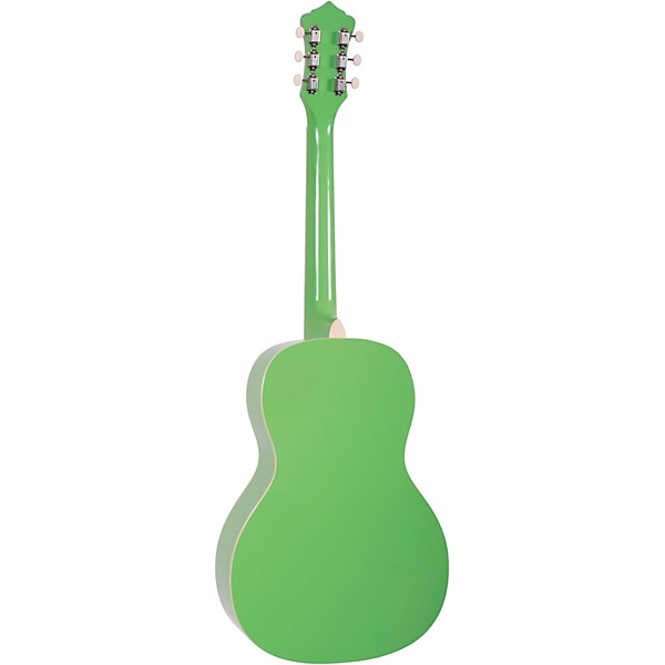 Recording King Dirty 30s 7 Single 0 RPS-7 Acoustic Guitar Revolution Green