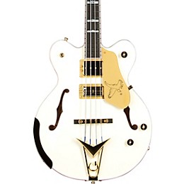 Gretsch Guitars G6136B-TP-AWT Tom Petersson Signature Electric Bass Guitar Aged White