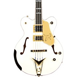 Gretsch Guitars G6136B-TP-AWT Tom Petersson Signature Electric Bass Guitar Aged White