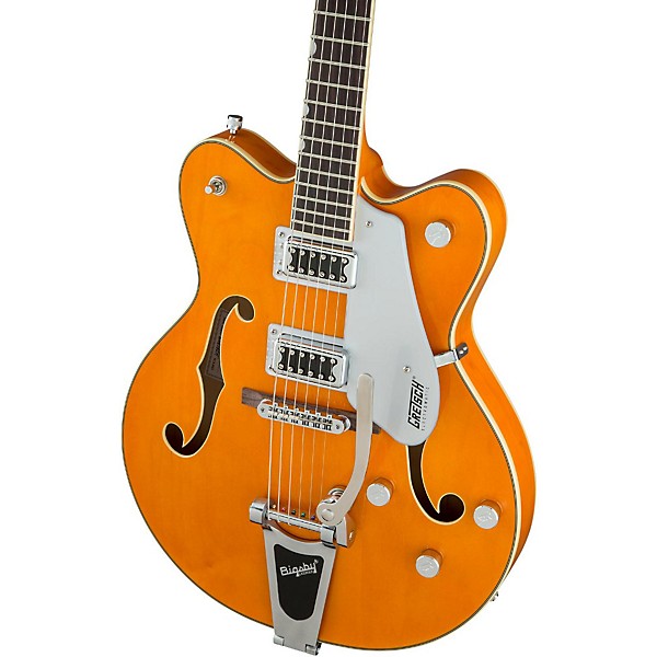 Open Box Gretsch Guitars G5422T Electromatic Double Cutaway with Bigsby Hollowbody Electric Guitar Level 1 Amber Stain