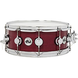 DW Collector's Series Purple... DW Collector's Series Purpleheart Lacquer Custom Snare Drum With Chrome Hardware 14 x 5.5 in.