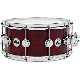 DW Collector's Series Purple... DW Collector's Series Purpleheart Lacquer Custom Snare Drum With Chrome Hardware 14 x 6.5 in.