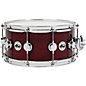 DW Collector's Series Purpleheart Lacquer Custom Snare Drum With Chrome Hardware 14 x 6.5 in. thumbnail